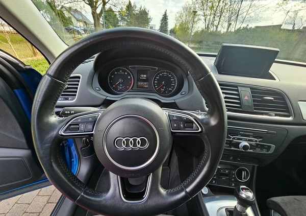 Audi Q3 cena 79950 przebieg: 125167, rok produkcji 2015 z Poznań małe 497